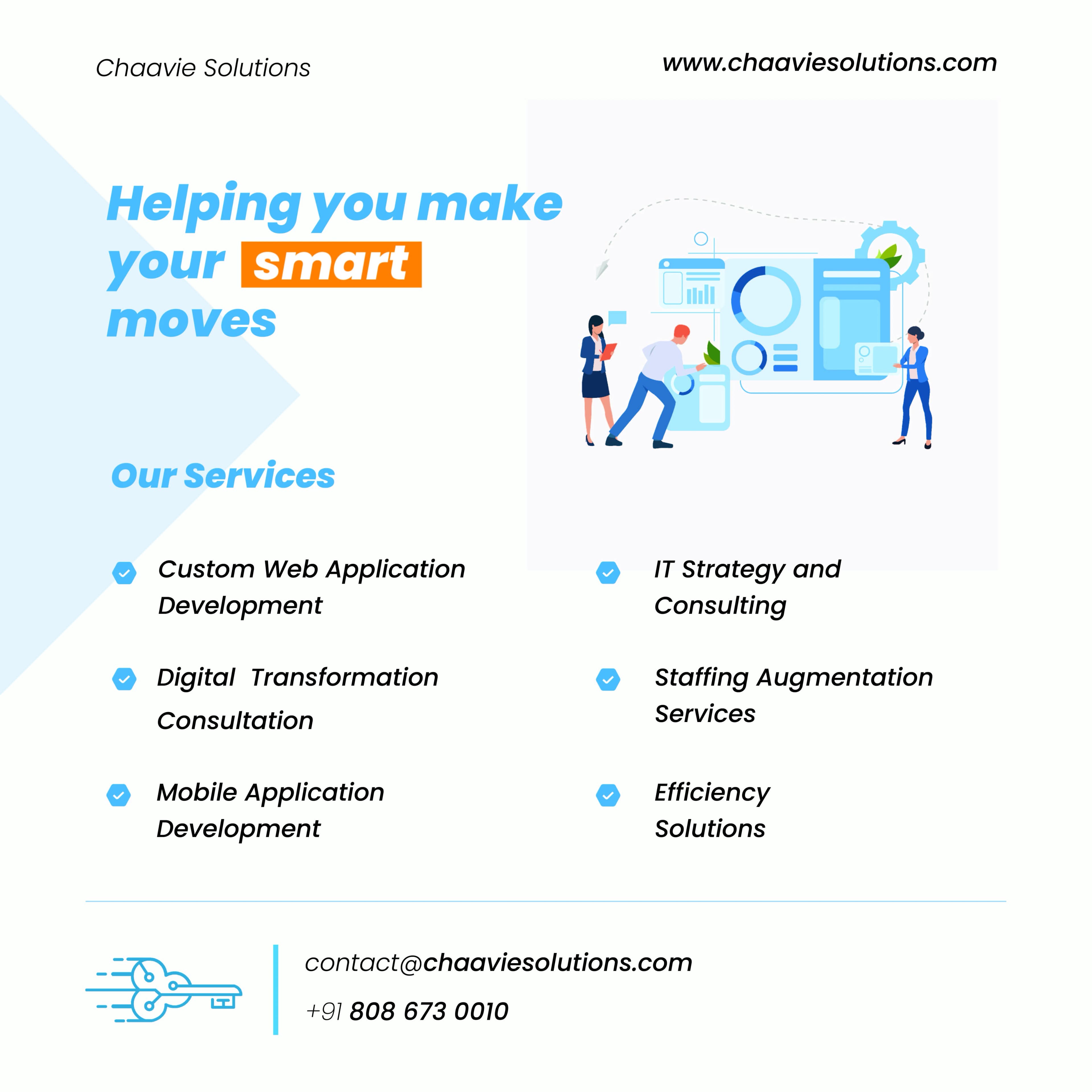 Chavie Solutions Services Poster