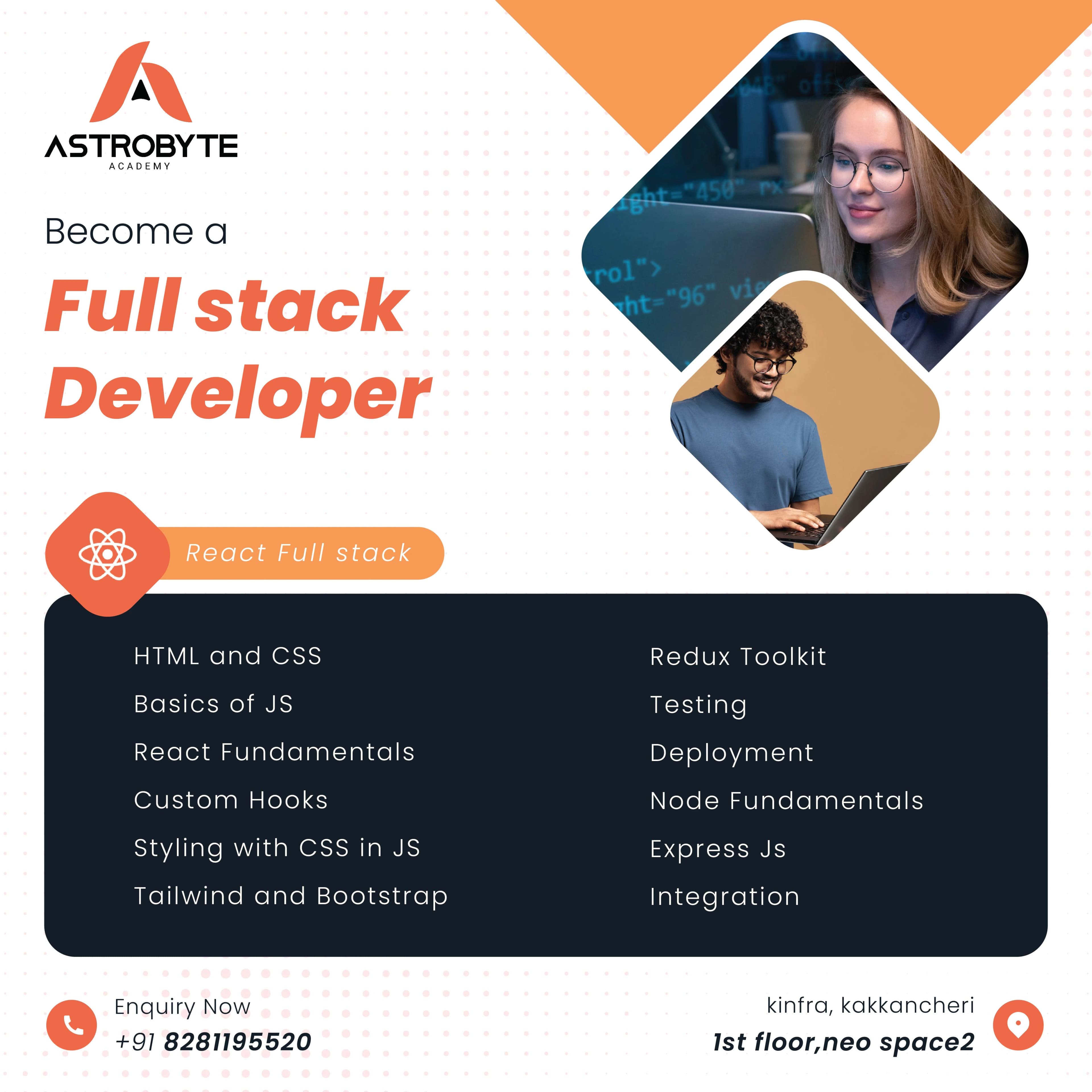 Full Stack Developer Poster