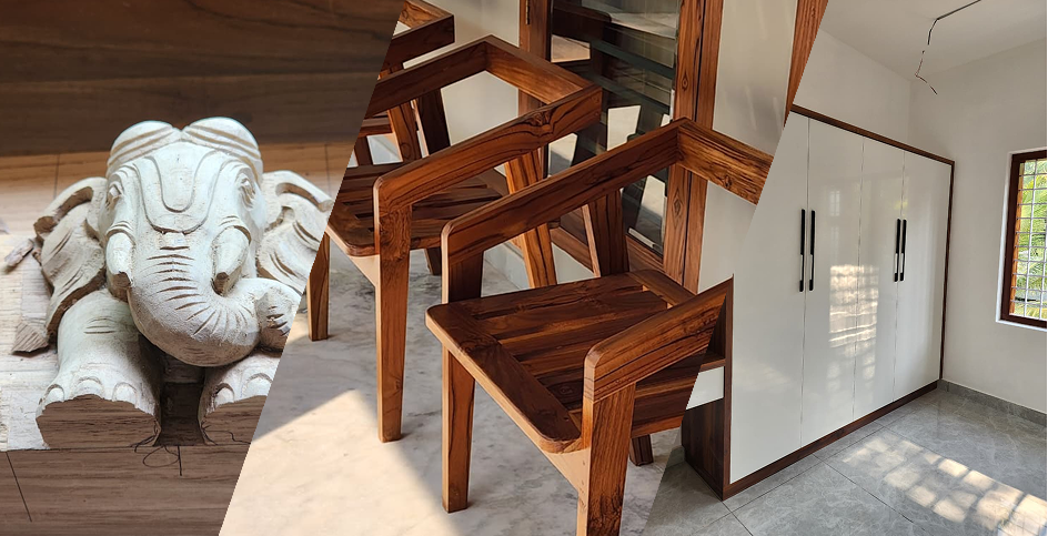 Carpenter at work — replace with your image